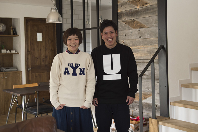 洋服や靴が好きなご夫妻